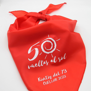 Pañuelo fiesta, quintos o celebración