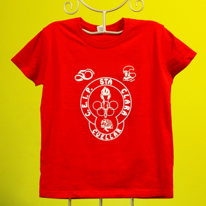 Camiseta roja Colegio Santa Clara de Cuéllar