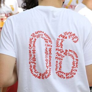 Camiseta para grupos (peñas, quintos…) unisex manga corta